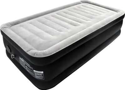 Produktbild von TWOLIIN Aufblasbare Matratze aus PVC - 187x90x46cm Luftbett für 1 Personen Selbstaufblasend Luftmatratze mit Elektrischer Pumpe - Aufblasbar Gästebett Tragfähigkeit max 300kg für Camping Heimgebrauch