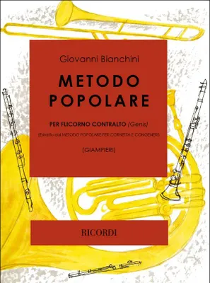 Produktbild von G. Bianchini Metodo Popolare Band Music