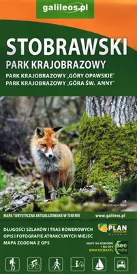Obrázok produktu pre Stobrawski Landscape Park. Turistická mapa - Verschiedene Autoren (Touristenkarten auf Polnisch)