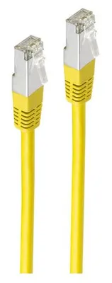 Produktbild von Patchkabel cat 6 S/FTP PIMF Halogenfrei gelb 30m