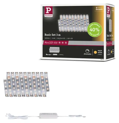 Produktbild von Paulmann MaxLED 500 LED Strip Warmweiß Basisset