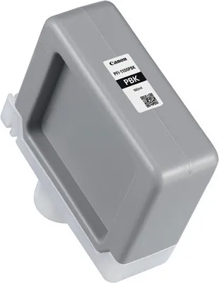 Produktbild von Canon PFI-1100PBK, Foto schwarz, Tinte auf Farbstoffbasis, 160 ml