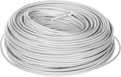 Produktbild von HELU KABEL H07V-K 1X6mm² WH (weiß) Einzelader PVC weiß AD 5,3mm Nennspannung Uo/U 450V/750V - 1 Meter