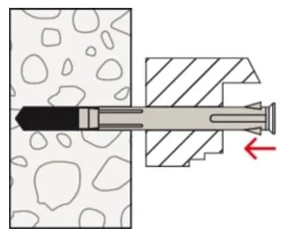 Image de Fischer Tampons pour cadres de fenêtres F 10 M 182 B (6)