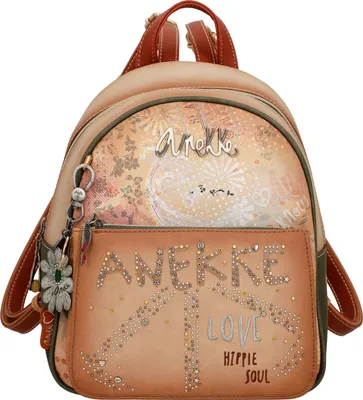 Image de Anekke sac à dos de loisirs sac à dos Peace & Love Backpack Multicolor multicolore
