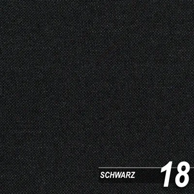Produktbild von Polsterstoff MERIVA PREMIUM | Möbelstoff Webstoff gewebt Meterware Bezugsstoff | 18 Schwarz