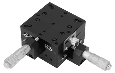 XY-Lineartisch SEMY60-AC, 60x60 mm, Kreuzrollenführung, Aluminium