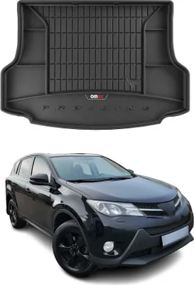 Produktbild von OMAC Gummi Kofferraumwanne für Toyota RAV4 2013-2018 TPE Laderaumwanne Schwarz