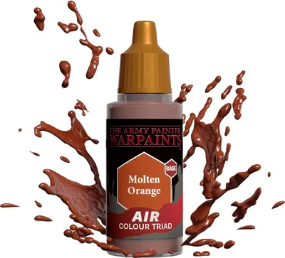 Immagine prodotto di Vernice acrilica per aerografo Arancione fuso, 18 ml, per miniature e modelli