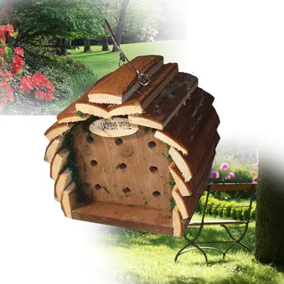 Produktbild von Mauk Insektenhotel 16x14x16cm Marienkäfer
