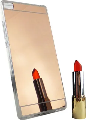 Produktbild von Huawei P8 Handy Hülle Spiegel Mirror Soft-Case Schutz-Cover Rose Gold