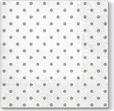 Produktbild von 3-lagige Servietten 33 x 33 cm, gefaltet 1/4, 20 Stück