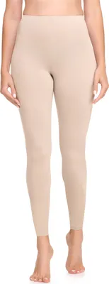 Produktbild von Bellivalini Damen Lange Leggings aus Viskose BLV50-147 (Beige, XL)