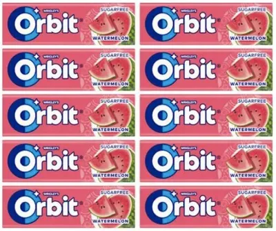 Produktbild von Orbit Kaugummi Sugar Free Watermelon 30 x 10 stuck