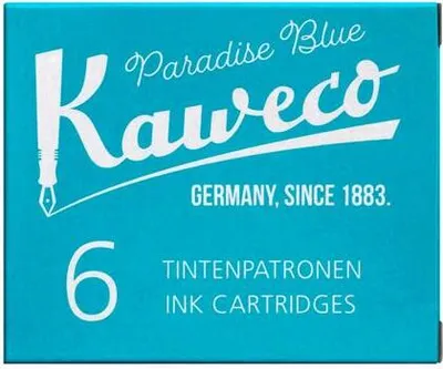 Produktbild von Kaweco Tintenpatronen - paradiesblau