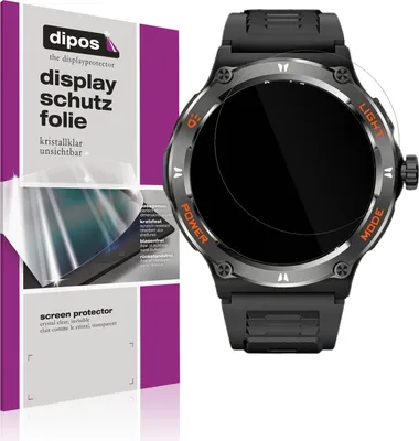 Produktbild von 6x Schutzfolie für Marsyu MT500 1.97 Zoll klar Displayschutzfolie Folie Display Schutz dipos