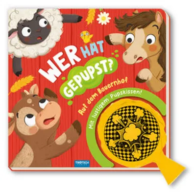 Produktbild von TRÖTSCH - Spielbuch Wer hat gepupst? Auf dem Bauernhof| Ab 3 Jahren