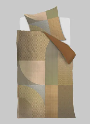 Immagine prodotto di Beddinghouse, design olandese, set di lenzuola Fifth Avenue, 2 pezzi - 135 x 200 cm - Colore: Oro - Composizione: 70% Lyocell, 30% raso di cotone, 220 fili - Con cerniera