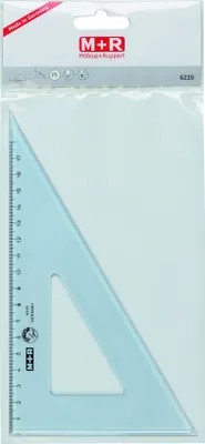 Zdjęcie produktu dla M+R 762200020 Winkel Spitz 60° 23cm rauchfarbig