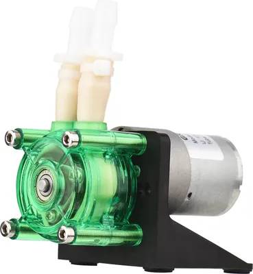 Obrázek produktu pro Dávkovací čerpadlo GROTHEN DC 24 V Peristaltické čerpadlo Mini čerpadlo voda-kapalina Peristaltická trubice BPT s vysokým průtokem, samonasávací, 700 ml/min, pro dávkování přísad pro chemickou analýzu v akváriu, ve tvaru L
