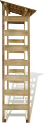 Obrázek produktu pro vidaXL přístřešek na palivové dřevo 150×44×176 cm Impregnované borovicové dřevo