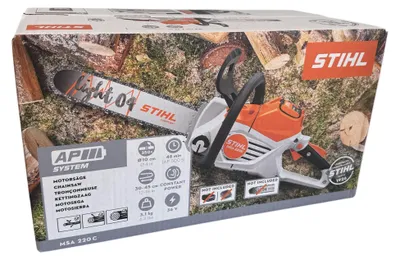 Stihl Akku-Kettensäge MSA 220 C-B 3/8 1.1 mm PS3, Führungsschiene 40 cm ohne Akku und Ladegerät