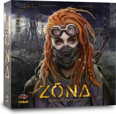 Zdjęcie produktu dla Asmodee Czech Republic ZÓNA: Tajemství Czarnobyla (ZONA: Tajemství Czarnobyla)