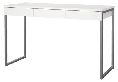 Produktbild von Schreibtisch "FUNCTION PLUS" Tisch Computertisch Bürotisch Weiß