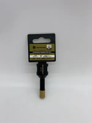 Imagen del producto de Corona de diamante M14, 10 mm, para perforación en seco / Indian Professional