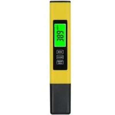 Obrázok produktu pre Digitálny tester vody – 3 v 1 – TDS – pH – EC – teplota – 0–9999 ppm – test kvality vody – pre kávu