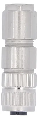 Produktbild von M12-Stecker, gerader Typ, 4-polig, IP67, wasserdicht, feuerfest, flammhemmend, Luftfahrt, AC50V, DC60V