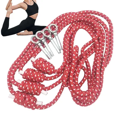 Image de Corde de yoga pour les exercices et l'étirement du dos