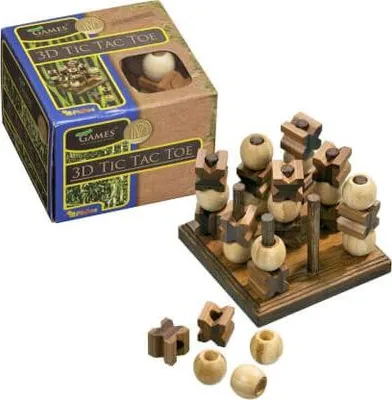 Produktbild von Philos Tic Tac Toe 3-D, Bambus