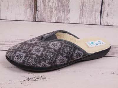 Obrázok produktu pre Dámske papuče ADANEX DIANA 28236 sivé zateplené