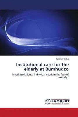 Produktbild von Institutional care for the elderly at Bumhudzo