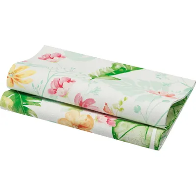 Image de Serviettes Dunisoft Tropical Garden 60 pcs. 1 paquet