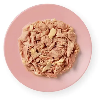 Image de Filet de thon au saumon dans du bouillon APPLAWS - nourriture humide pour chat - 156g