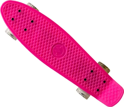 Produktbild von MASTER 22 Skateboard mit leuchtenden Rädern - Pink