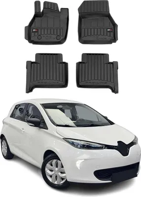 Produktbild von 2012-2025 Renault Zoe Fußmatten TPE Schwarz 4 tlg