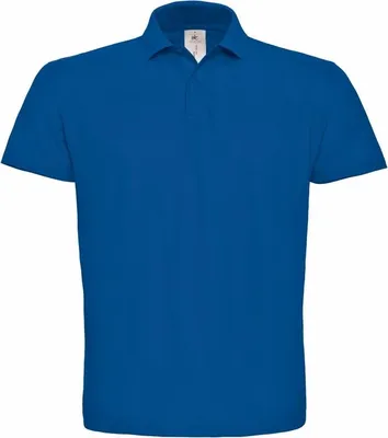 Produktbild von Herren-Poloshirt, Kurzarm - B&C ID.001 - royal blue - Größe L
