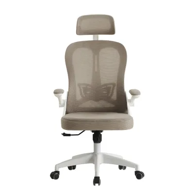 Zdjęcie produktu dla Fotel obrotowy HORSEKING BEŻOWY ergonomiczny wygodny ms28 biurowy gamingowy