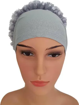 Produktbild von FIRFIRLI Hijab BONE Schlauchbonnet Grau Kopftuch Untertuch Tesettür Esarp Scarf