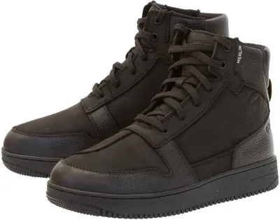 Produktbild von Merlin Forge D3O wasserdichte Motorrad Stiefel, schwarz, 44