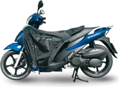 Zdjęcie produktu dla Pokrowiec na nogi Termoscud TUCANO URBANO R049 czarny z ciężką nylonową powłoką zewnętrzną