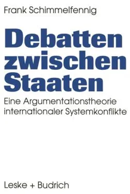 Obrázek produktu pro Debatten zwischen Staaten