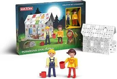 Zdjęcie produktu dla Igracek Efko Igráček - Domek z piernika - Zestaw kreatywny z bajkową historią