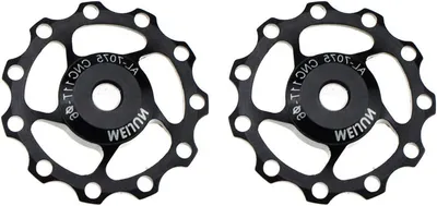 Productafbeelding van Fiets Schakelsysteem - Jockey Wiel - Fiets Onderhoud - CNC Aluminium - 11T - Zwart