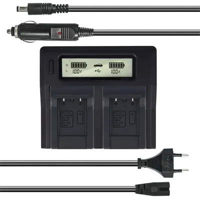 Dual Akku-Ladegerät für Nikon EN-EL10