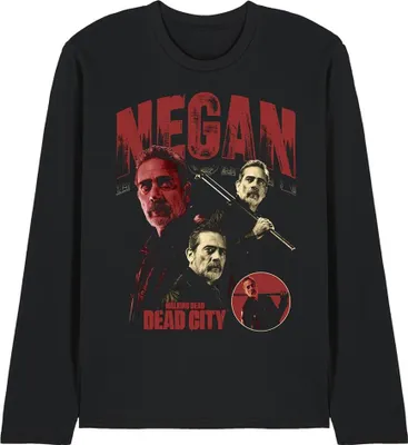 Produktbild von The Walking Dead - "Dead City" T-Shirt für Herren/Damen Uni, Langärmlig TV31365 (XXL) (Schwarz)