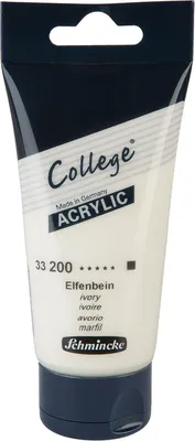 Produktbild von Schmincke 75ml College Acryl Elfenbein Acryl 33 200 013